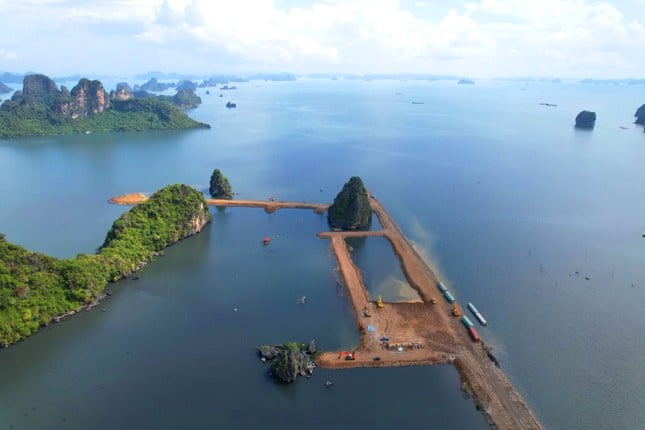 Vụ lấn biển vịnh Hạ Long: C&#244;ng ty Đỗ Gia Capital bị phạt 125 triệu đồng - Ảnh 1