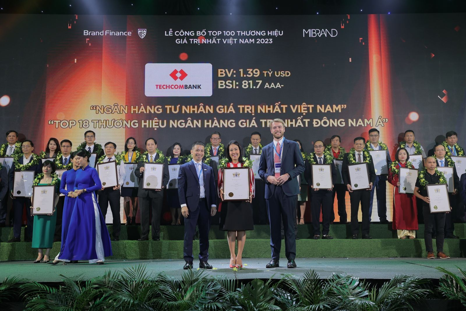 Techcombank lọt Top 1 “Thương hiệu ng&#226;n h&#224;ng tư nh&#226;n gi&#225; trị nhất” - Ảnh 1