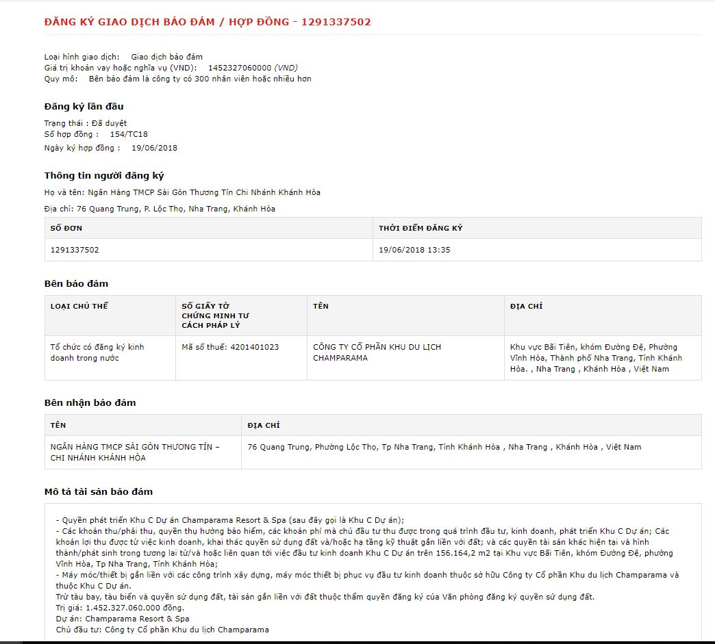 Thực hư Dự án Vega City đang được chủ đầu tư thế chấp ngân hàng để vay vốn? - Ảnh 1