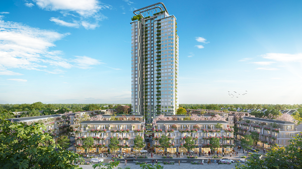 Một g&oacute;c nh&agrave; phố quảng trường Central Plaza &nbsp;