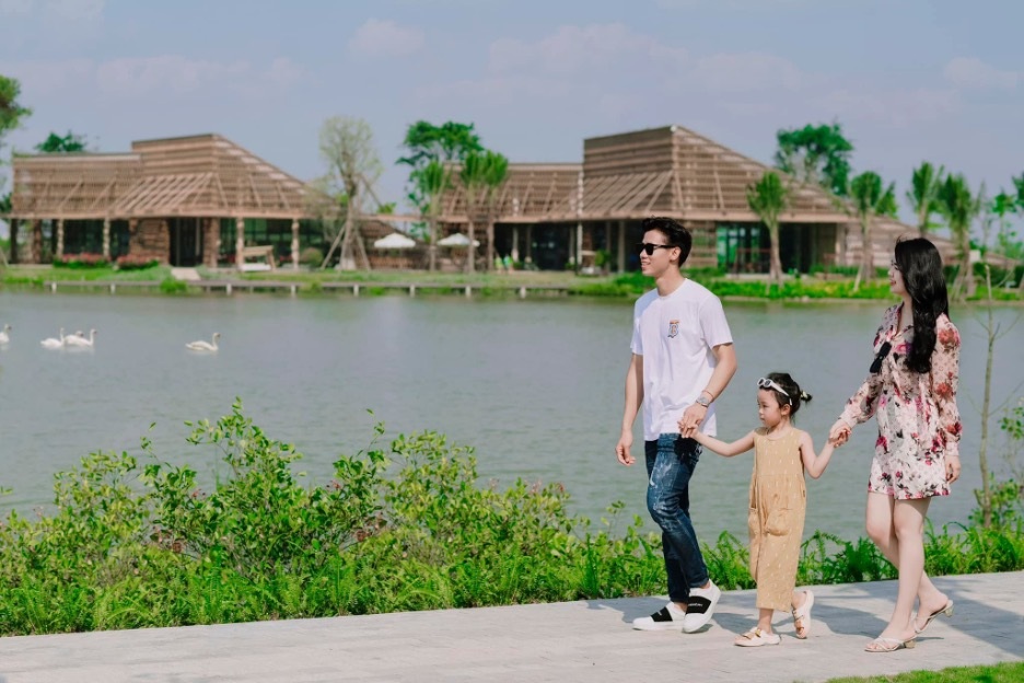 C&ocirc;ng vi&ecirc;n hồ Thi&ecirc;n Nga khai trương dịp 30/4 - 1/5 năm ngo&aacute;i.