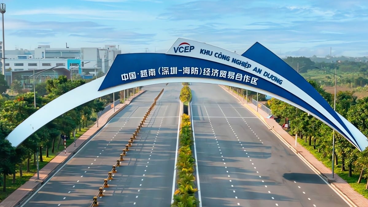 Khu c&ocirc;ng nghiệp An Dương, th&agrave;nh phố Hải Ph&ograve;ng.