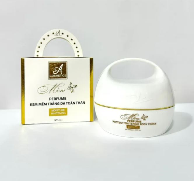 Thu hồi kem chống nắng A Cosmetics Mềm Perfume Moisture Whitening SPF 45 của C&#244;ng ty Phương Anh - Ảnh 1