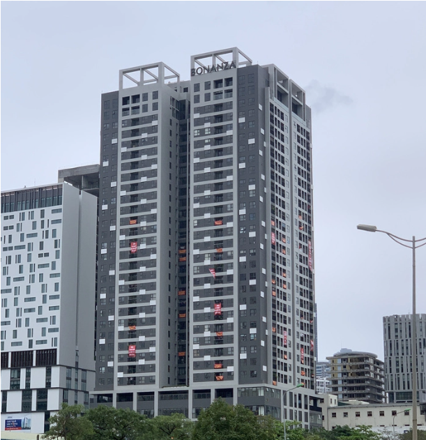 Chung cư Dreamland Bonanza nằm tr&ecirc;n đường Duy T&acirc;n, H&agrave; Nội