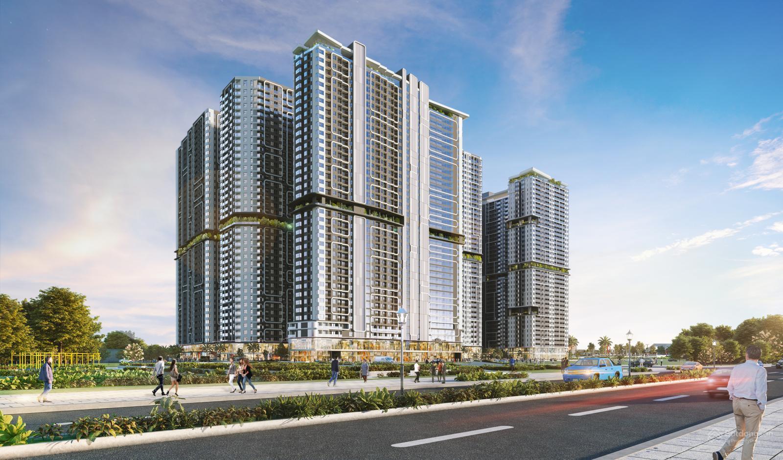 Phối cảnh dự &aacute;n B&igrave;nh Dương Tower.