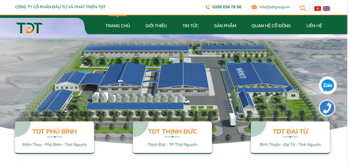 C&ocirc;ng ty Đầu tư v&agrave; Ph&aacute;t triển TDT bị phạt v&agrave; truy thu thuế gần 2,3 tỷ đồng.