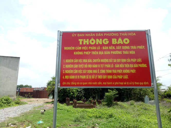 Bình Dương: Cảnh báo tình trạng phân lô, bán nền dự án kiểu Alibaba - Ảnh 3