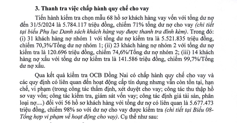 OCB Đồng Nai d&#237;nh vi phạm khi mua lại tr&#225;i phiếu doanh nghiệp đ&#227; b&#225;n - Ảnh 1