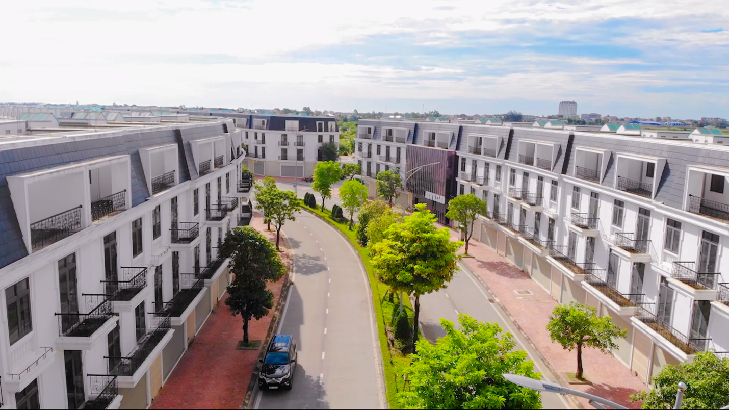 Đại lộ &Aacute;nh S&aacute;ng - tuyến phố thương mại trung t&acirc;m khu đ&ocirc; thị ROX Living Aquamarine Diễn Ch&acirc;u.