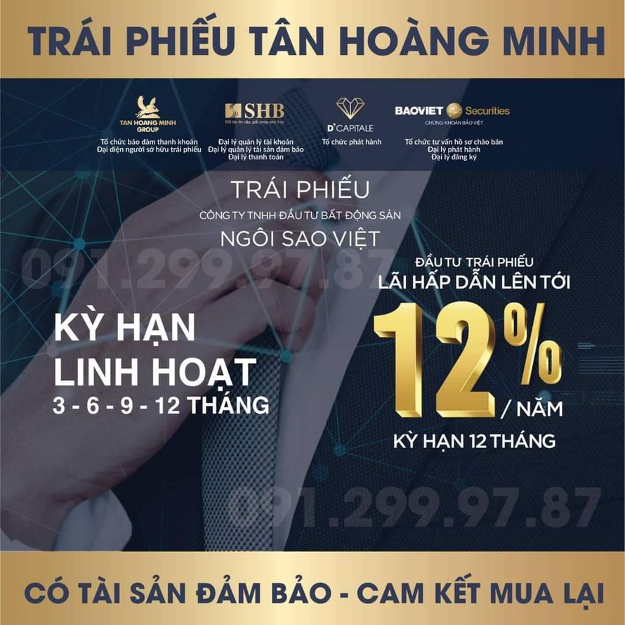C&aacute;c th&ocirc;ng tin ch&agrave;o b&aacute;n tr&aacute;i phiếu T&acirc;n Ho&agrave;ng Minh xuất hiện d&agrave;y đặc tr&ecirc;n thị trường.&nbsp;