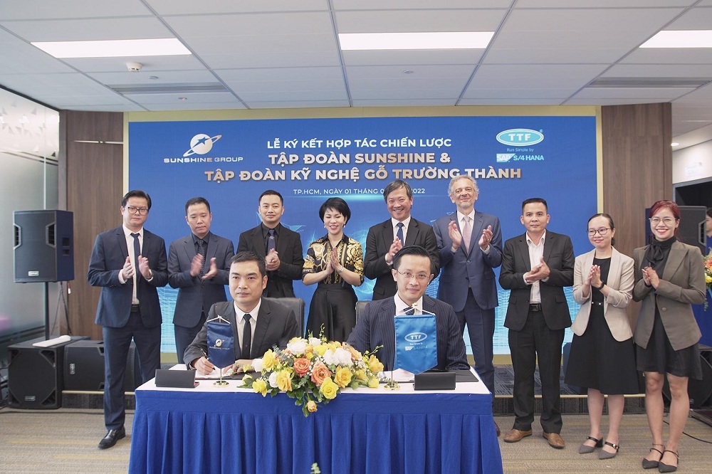 Sunshine Group “bắt tay” hợp t&#225;c chiến lược với Tập đo&#224;n Kỹ nghệ Gỗ Trường Th&#224;nh - Ảnh 1
