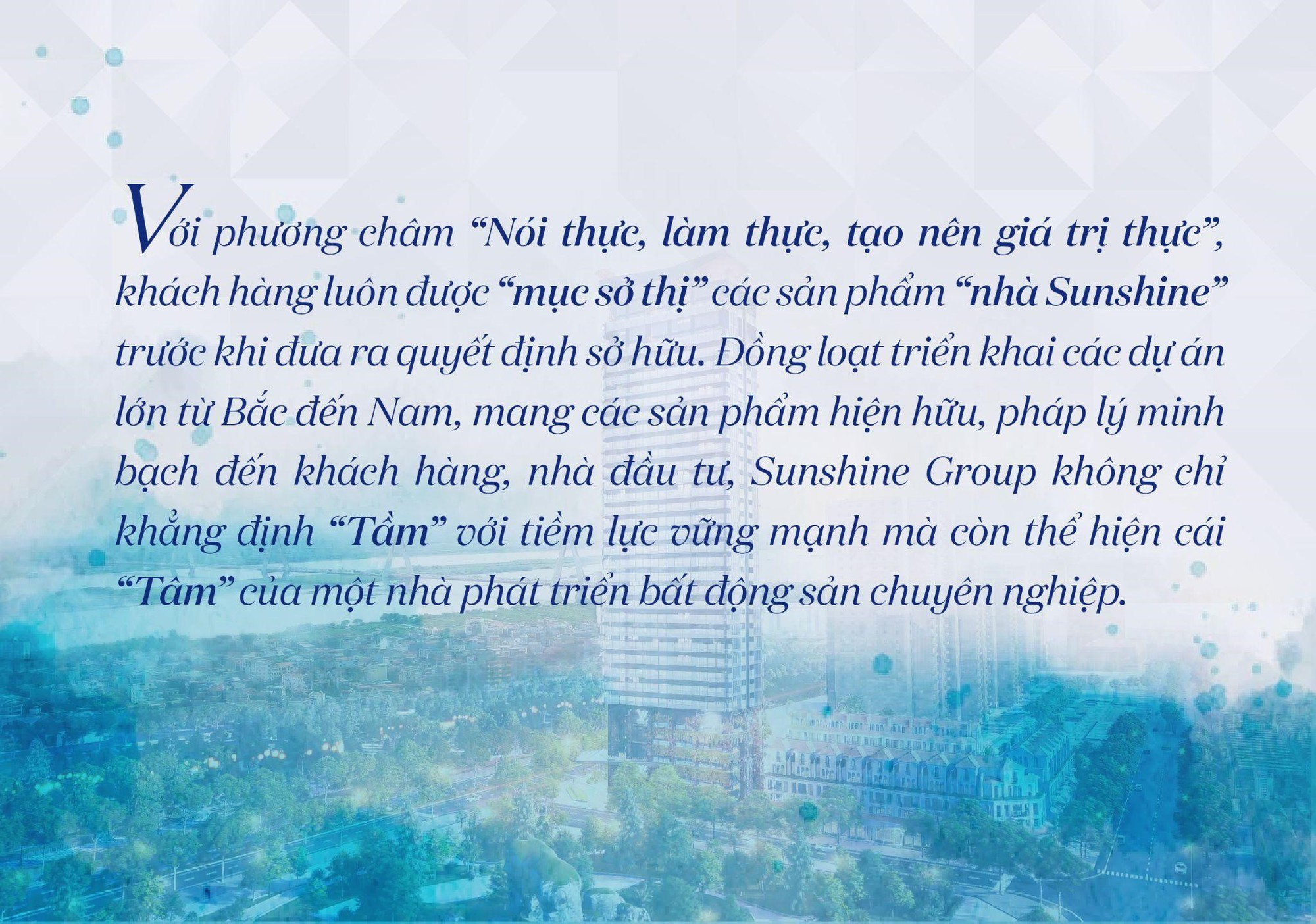 Đi ngược lại số đ&#244;ng, Sunshine Group x&#226;y nh&#224; xong mới b&#225;n - Ảnh 22