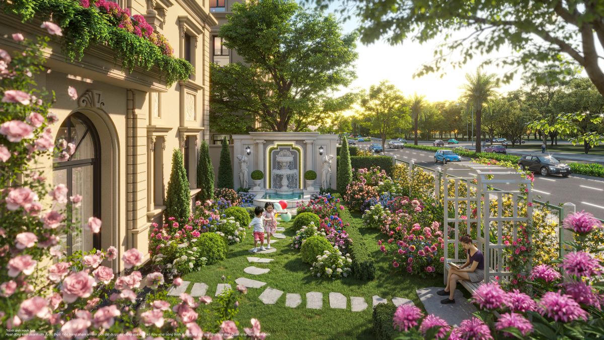 T&acirc;́t cả c&aacute;c căn shophouse Thương phố Đại lộ đều sở hữu s&acirc;n vườn ri&ecirc;ng từ 20-36m&sup2;