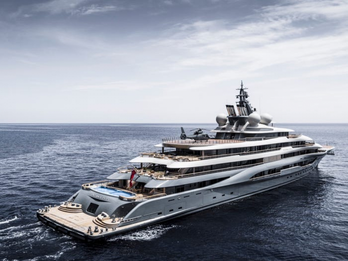 Để sở hữu Flying Fox, kh&aacute;ch h&agrave;ng phải chi hơn 622 triệu USD.