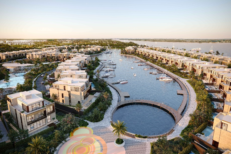 Phối cảnh khu dinh thự mang thương hiệu Elie Saab &nbsp;