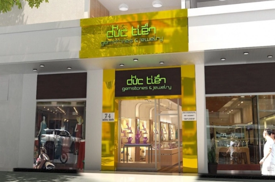 Một cửa h&agrave;ng trang sức của Đức Tiến tại TP.HCM. Ảnh: Đức Tiến Gemstones &amp; Jewelry