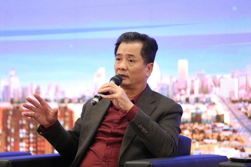 &Ocirc;ng Nguyễn Văn Đ&iacute;nh, Chủ tịch Hội M&ocirc;i giới bất động sản Việt Nam. Ảnh: TC.