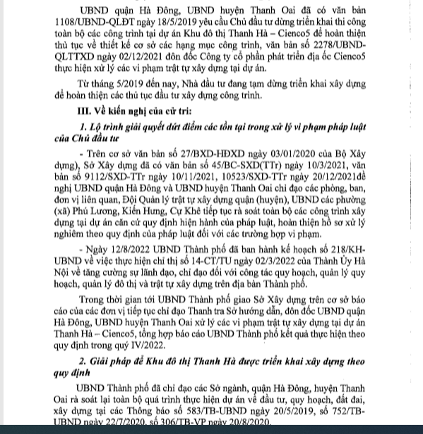 KĐT Thanh H&#224; - Cienco 5 đang tạm dừng để điều chỉnh chủ trương v&#224; l&#224;m thủ tục đổi chủ, bao giờ sẽ triển khai? - Ảnh 1