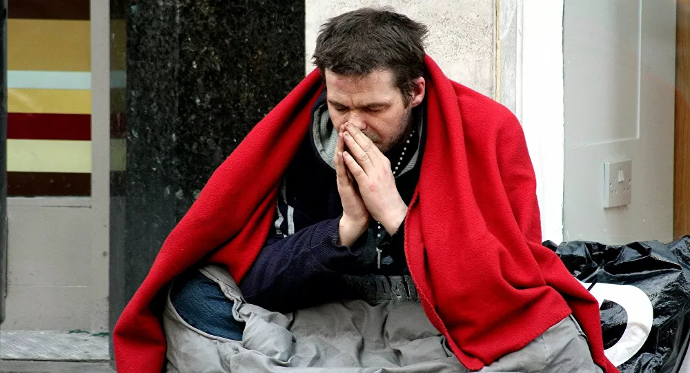 Số người v&ocirc; gia cư tại London đang tăng. Ảnh: Sputniknews