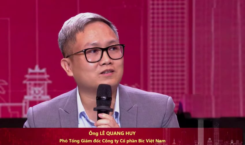&Ocirc;ng L&ecirc; Quang Huy, Ph&oacute; Tổng gi&aacute;m đốc C&ocirc;ng ty cổ phần BIC Việt Nam.