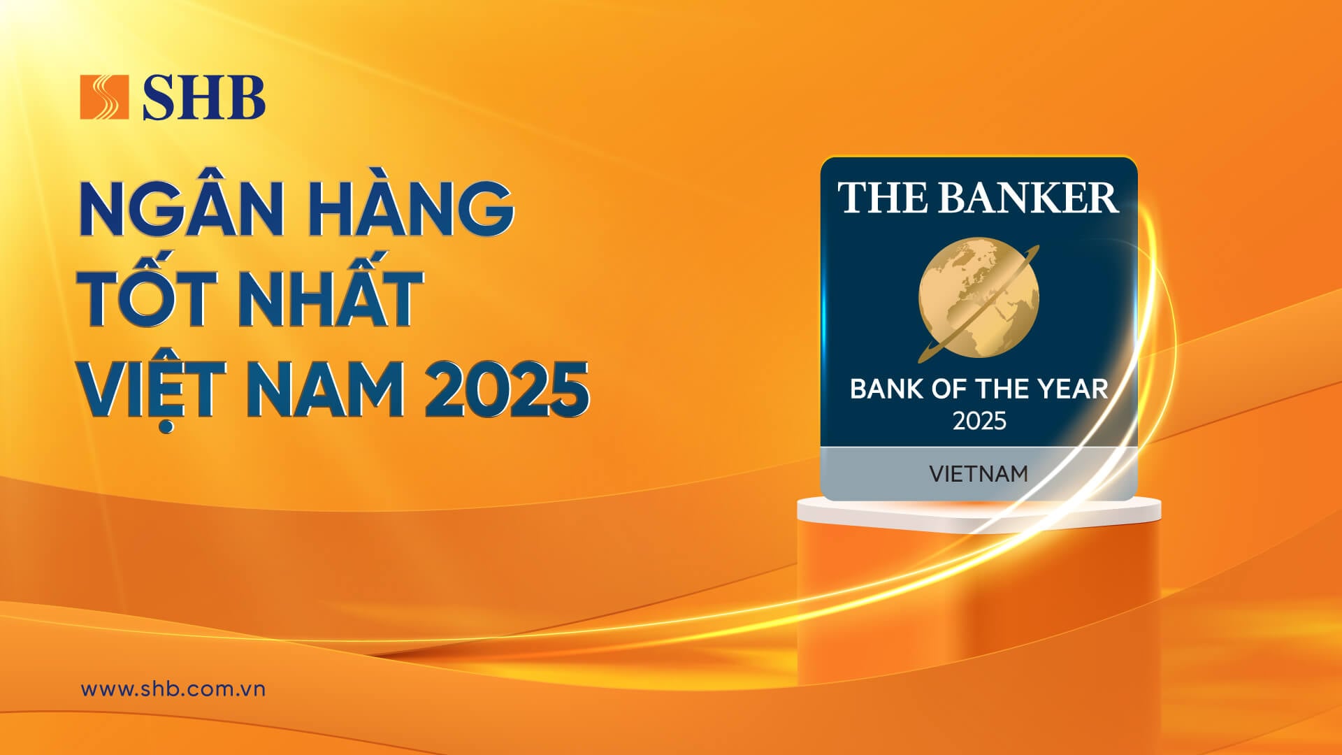 The Banker vinh danh SHB là Ngân hàng của năm 2025 - Ảnh 1