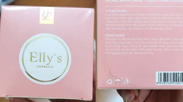 Cao thảo dược Elly được quảng c&aacute;o với nội dung c&ocirc;ng dụng như thuốc chữa bệnh (ảnh internet)