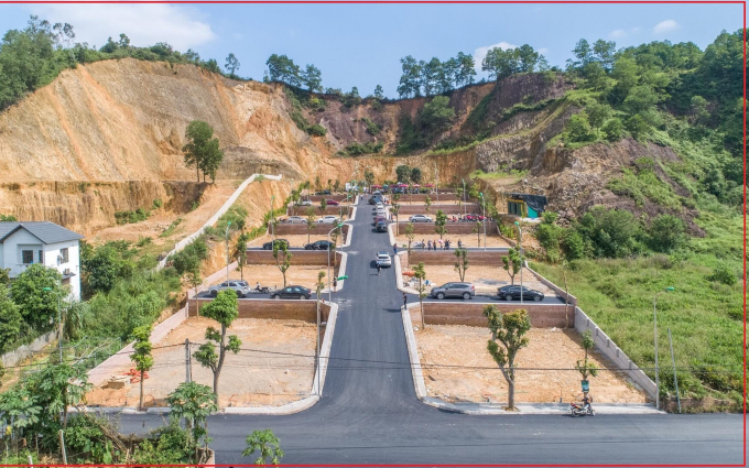 To&agrave;n cảnh được quảng c&aacute;o l&agrave; dự &aacute;n H&ograve;a Lạc Charm Villas