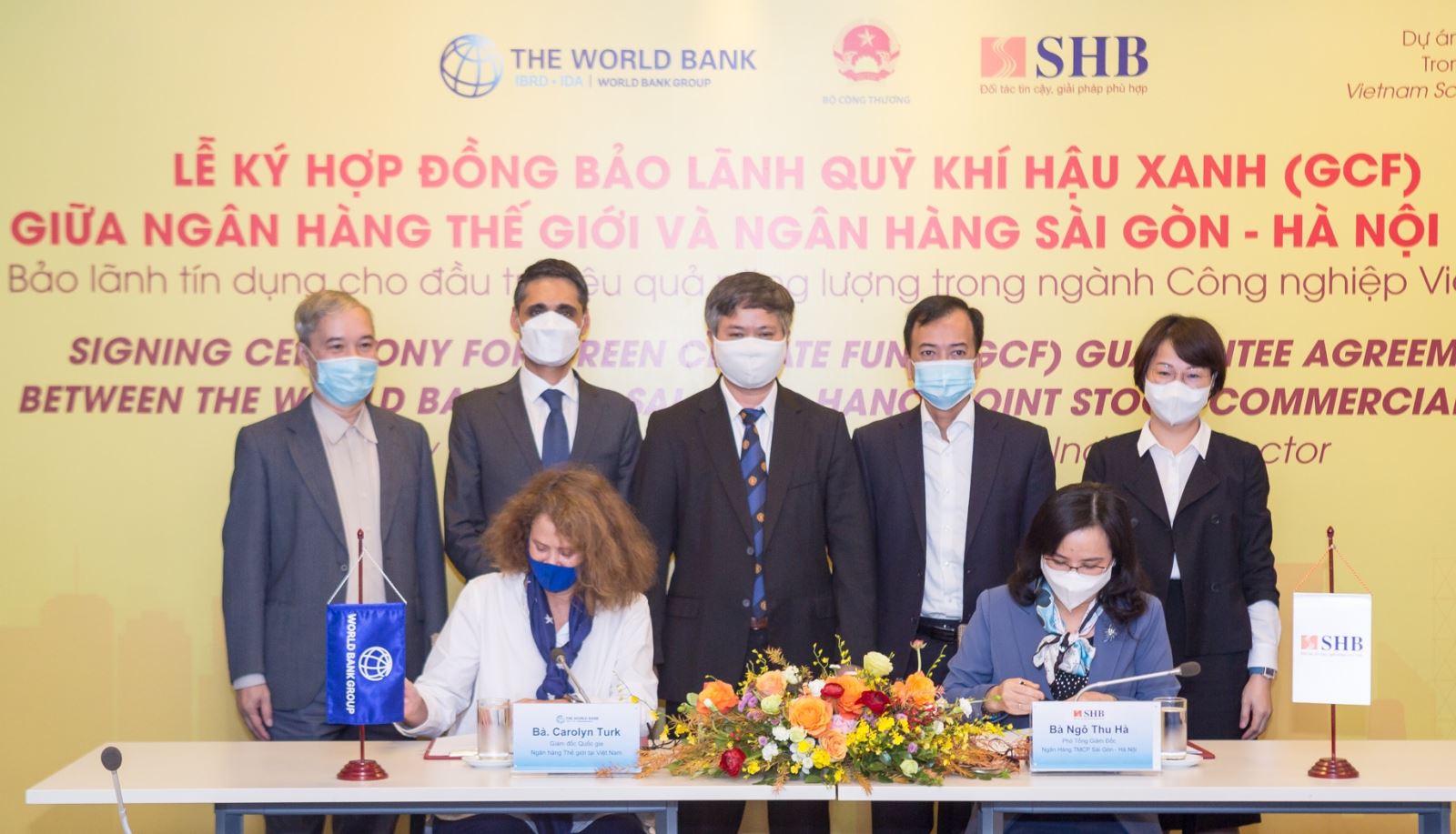 &nbsp;WB v&agrave; SHB k&yacute; hợp đồng bảo l&atilde;nh Quỹ Kh&iacute; hậu Xanh trong khu&ocirc;n khổ Dự &aacute;n Th&uacute;c đẩy tiết kiệm năng lượng trong c&aacute;c ng&agrave;nh C&ocirc;ng nghiệp Việt Nam.