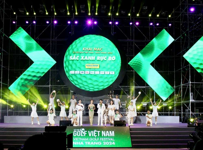 Nhiều hoạt động giải tr&iacute; s&ocirc;i động tại Lễ hội Golf Việt Nam - Nha Trang 2024.