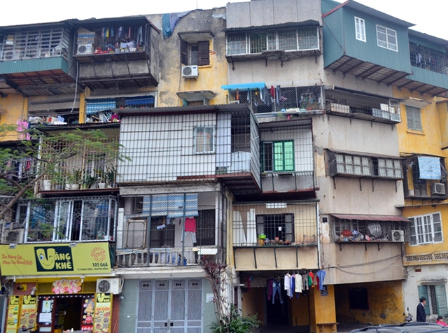 H&agrave; Nội tạm chi hơn 22 tỷ đồng để cải tạo chung cư cũ tại 5 quận. (Ảnh minh họa)