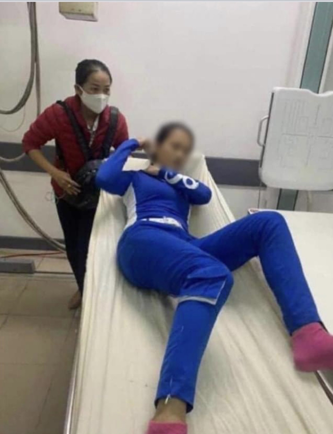 Nữ Caddie phải nhập viện cấp cứu sau khi bị &ocirc;ng Dũng d&ugrave;ng gậy golf h&agrave;nh hung.