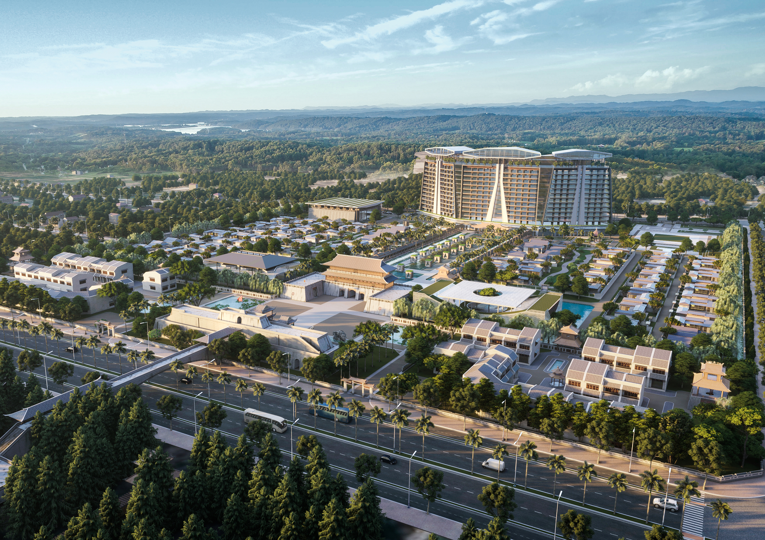 Phối cảnh đồ &aacute;n &ldquo;Quy hoạch Khu dịch vụ du lịch Gio Hải &ndash; Quảng Trị&rdquo; đạt giải V&agrave;ng.