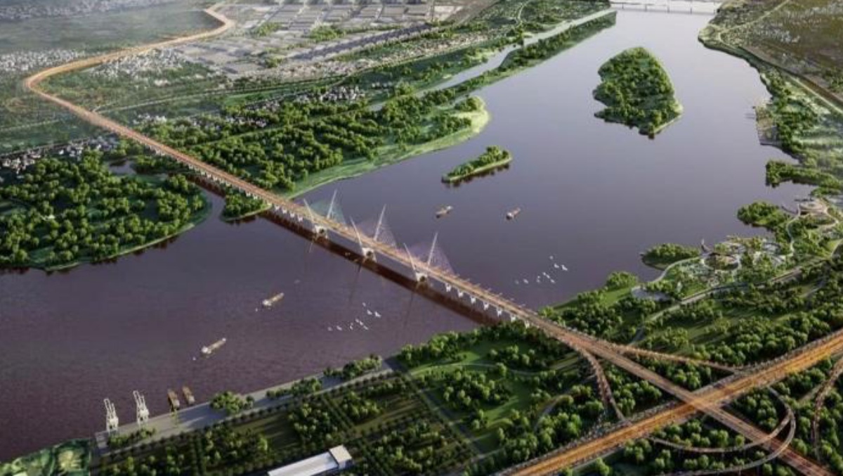 H&#224; Nội &#39;chốt&#39; vị tr&#237; x&#226;y cầu 8.300 tỷ qua s&#244;ng Hồng - Ảnh 1