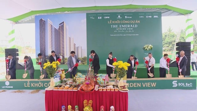 Dự &aacute;n The Emerald Garden View của C&ocirc;ng ty Cổ phần Tập đo&agrave;n L&ecirc; Phong l&agrave;m chủ đầu tư.
