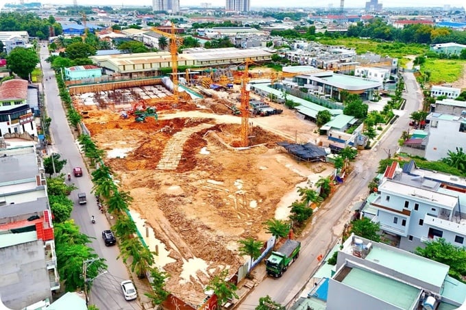 Tiến độ dự &aacute;n cao ốc An Khang (A&amp;K Tower) do C&ocirc;ng ty Cổ phần Địa ốc OBC Holdings l&agrave;m chủ đầu tư.