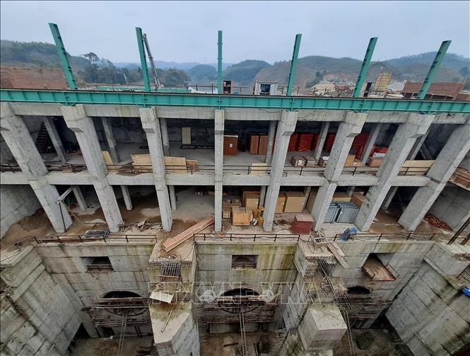 Dự &aacute;n thủy điện S&ocirc;ng L&ocirc; 5 chậm tiến độ. Ảnh: TTXVN.