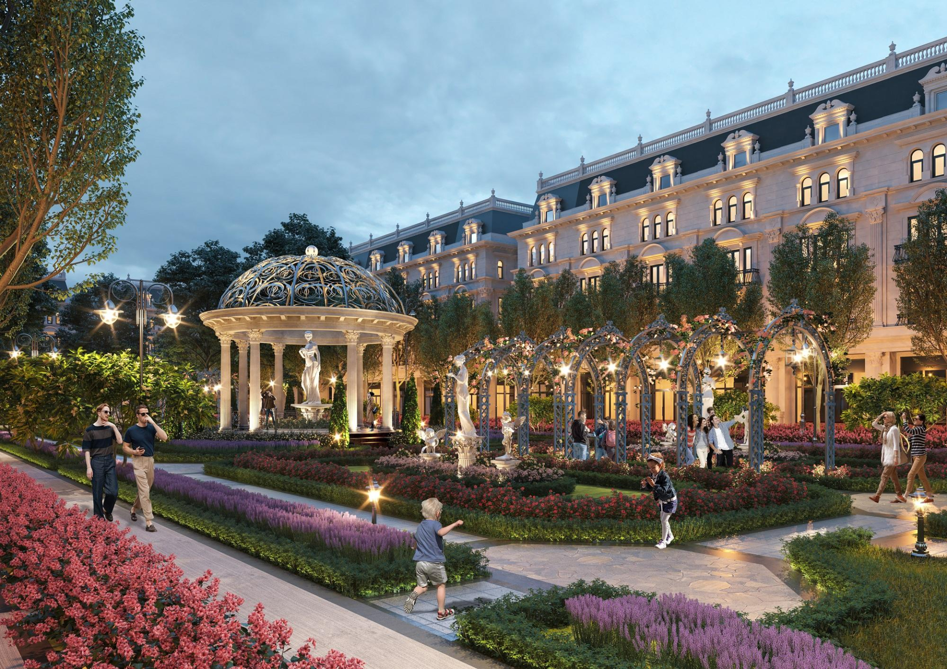 Danko Riverside được x&acirc;y dựng tr&ecirc;n quy m&ocirc; 44ha, c&ugrave;ng hệ thống 108+ tiện &iacute;ch, cảnh quan đẳng cấp.