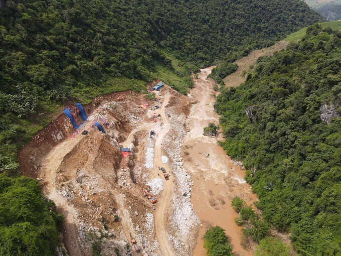 Khu vực thực hiện Dự &aacute;n thủy điện Nậm P&agrave;n 5.