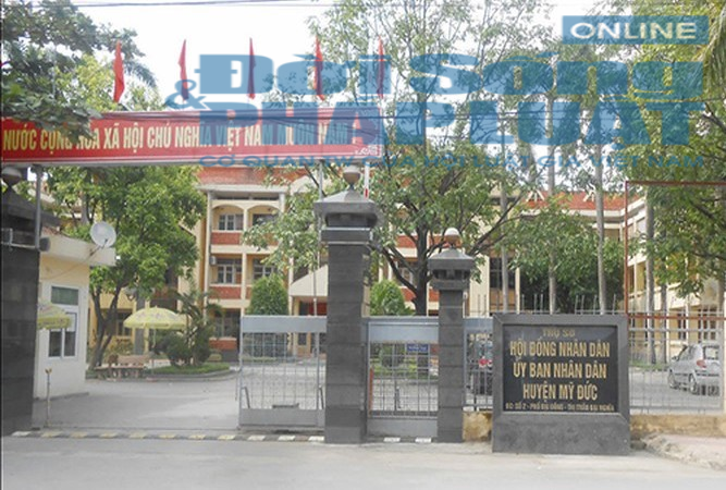 Ban QLDA ĐTXD huyện Mỹ Đức thuộc UBND huyện Mỹ Đức, H&agrave; Nội.