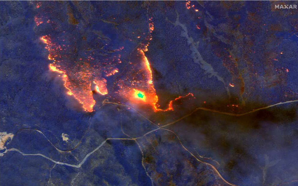 2020 - Một năm khốc liệt của tự nhiên và cả con người: Chùm ảnh từ vệ tinh ghi lại những sự kiện đã định hình lại thế giới trong năm qua - Ảnh 1