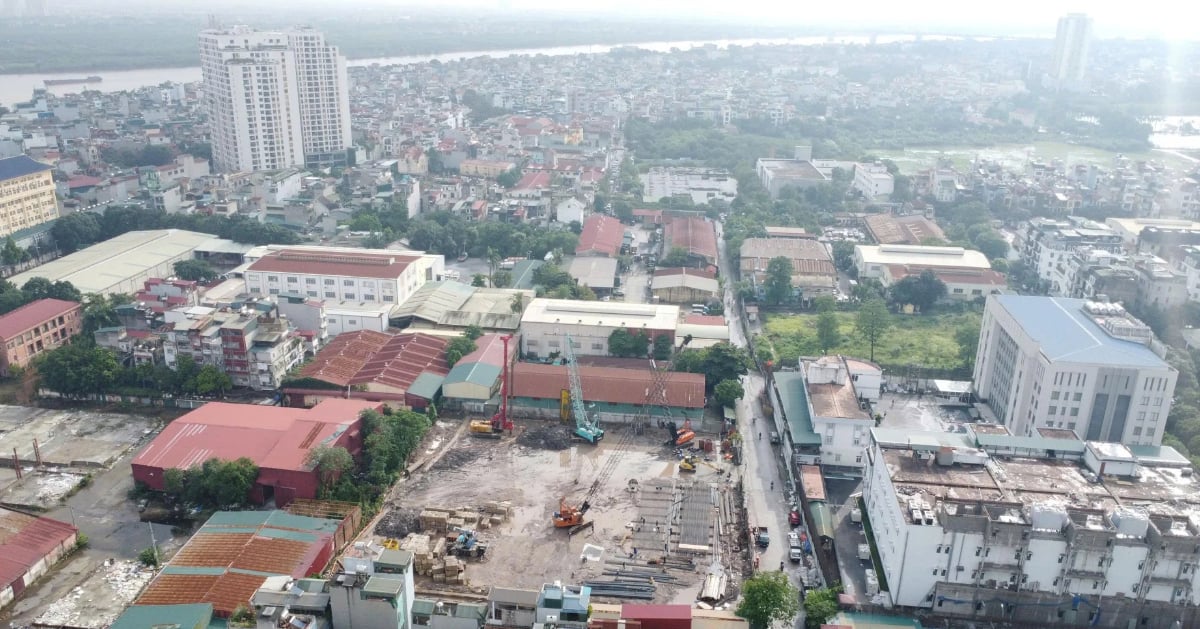 Dự &aacute;n nh&agrave; ở x&atilde; hội Vĩnh Hưng của đại gia Đường "bia" đ&atilde; khởi c&ocirc;ng v&agrave;o cuối th&aacute;ng 8/2025 v&agrave; dự kiến ho&agrave;n th&agrave;nh v&agrave;o qu&yacute; IV/2026.