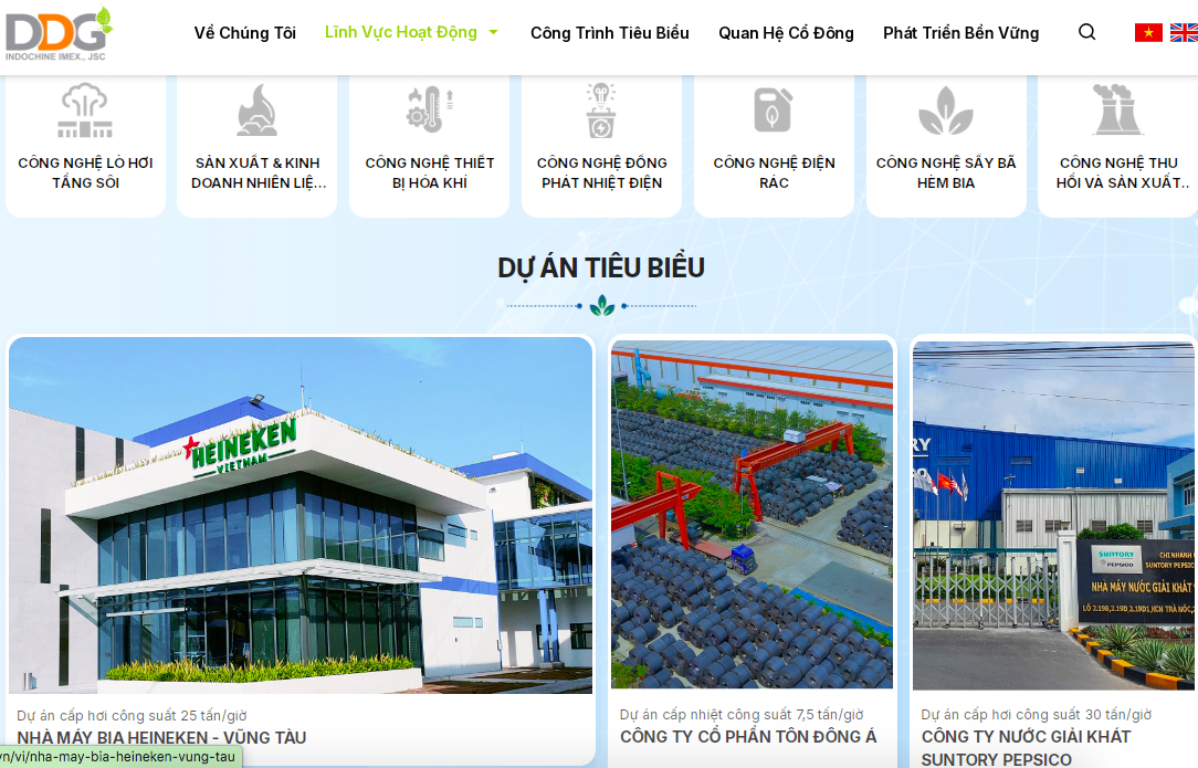 C&aacute;c lĩnh vực hoạt động của&nbsp;C&ocirc;ng ty cổ phần Đầu tư c&ocirc;ng nghiệp Xuất nhập khẩu Đ&ocirc;ng Dương