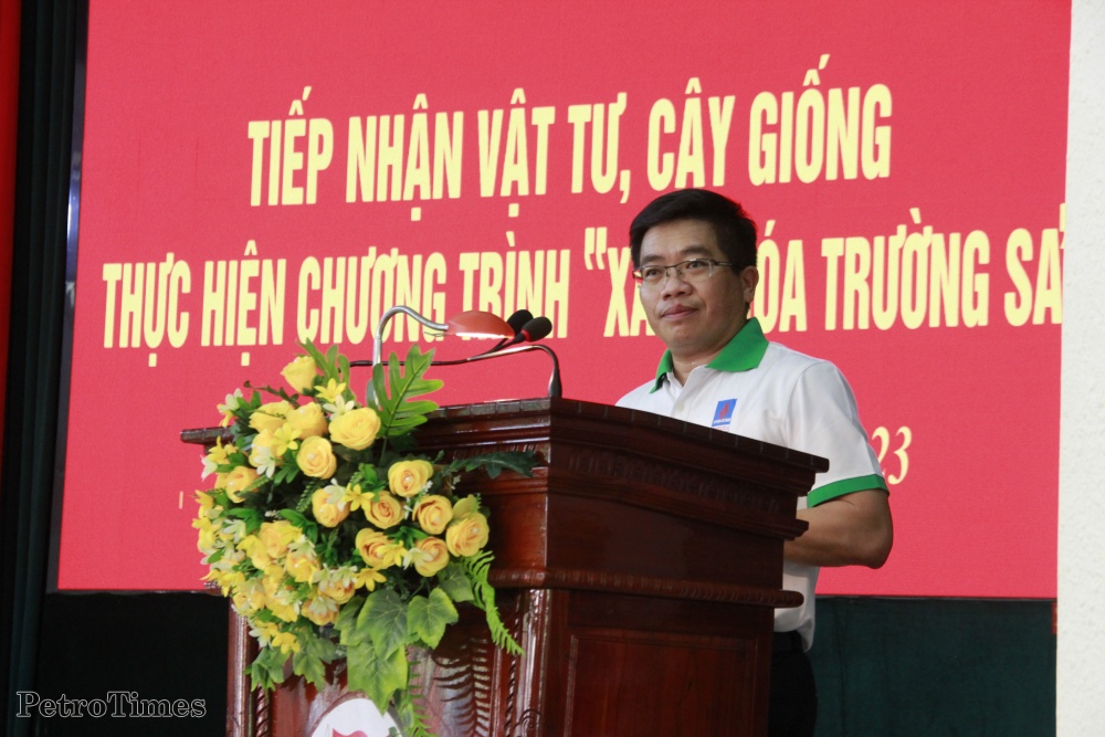 PVFCCo b&#224;n giao vật tư v&#224; 100.000 c&#226;y xanh g&#243;p phần xanh ho&#225; Trường Sa  - Ảnh 1