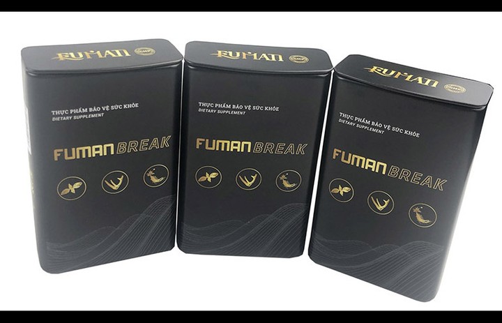 Thu hồi l&#244; thực phẩm BVSK nam giới Fuman Break chứa chất cấm - Ảnh 1