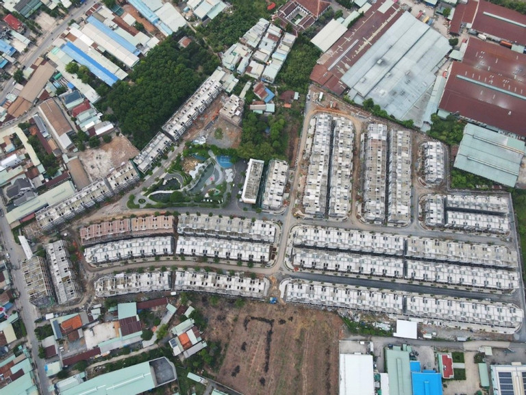 Khu nh&agrave; ở The Standard B&igrave;nh Dương đ&atilde; b&agrave;n giao. Ảnh: Vietnamnet