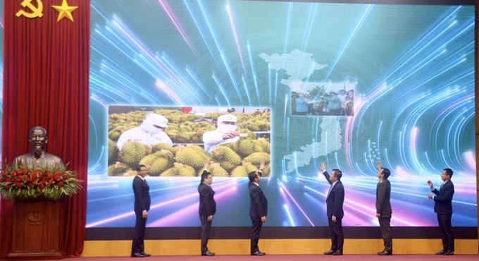 Khai trương hệ thống truy xuất nguồn gốc n&ocirc;ng sản.