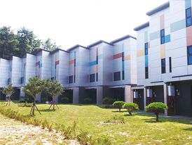 Nh&agrave; ở x&atilde; hội cho người c&oacute; thu nhập trung b&igrave;nh v&agrave; thấp ở H&agrave;n Quốc.