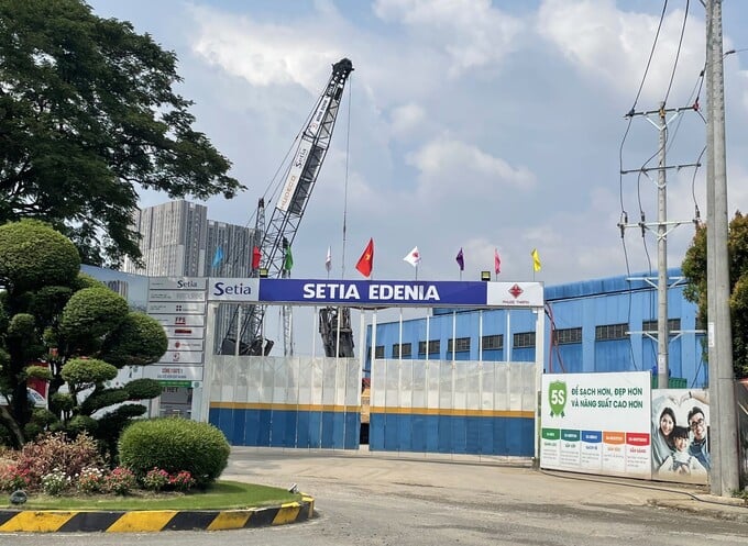 Dự &aacute;n Setia Edenia tại phường L&aacute;i Thi&ecirc;u do C&ocirc;ng ty TNHH MTV Setia L&aacute;i Thi&ecirc;u l&agrave;m chủ đầu tư.