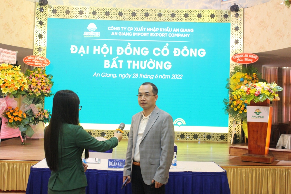 &Ocirc;ng Nghi&ecirc;m Hải Anh - Chủ tịch HĐQT Angimex xin từ nhiệm.