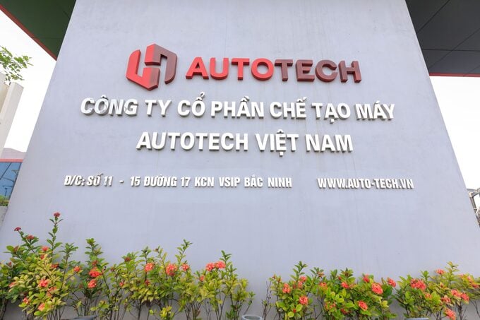 Trụ sở ch&iacute;nh của Autotech Machinery JSC. c&oacute; tọa lạc tại số 11 - 15 đường 17, KCN VSIP Bắc Ninh.